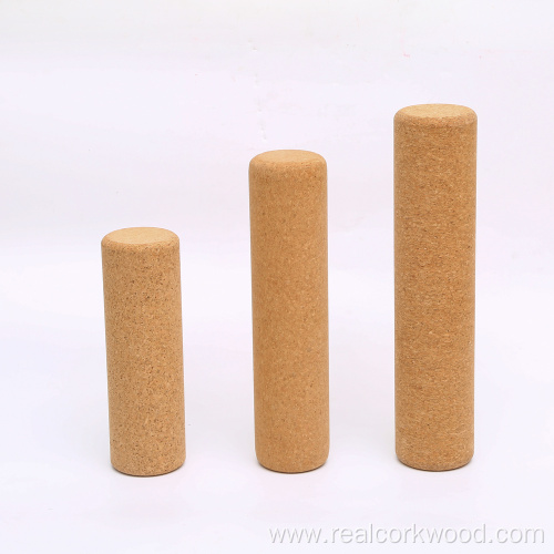 oem high quality cork yoga roller muscle roller